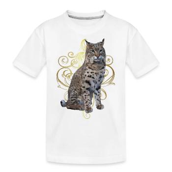 Lynx - T-shirt bio Premium Enfant - blanc - Devant