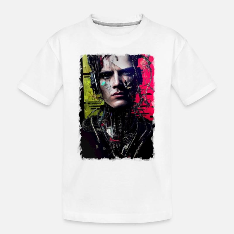 Futurpunk - T-shirt bio Premium Enfant - blanc