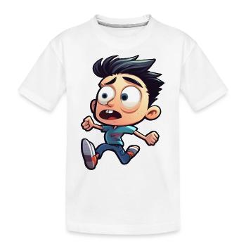 Phantastische Figuren - Kinder Premium Bio T-Shirt - Weiß - Vorne