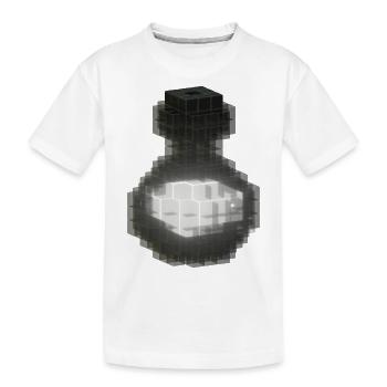 Schwarze Gothic-Kristallflasche - Magischer weißer Trank - Kinder Premium Bio T-Shirt - Weiß - Vorne
