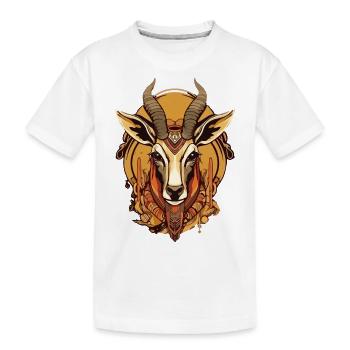 Ona l'antilope - T-shirt bio Premium Enfant - blanc - Devant