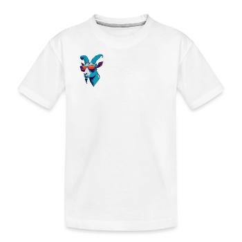 Rébellion des chèvres - T-shirt bio Premium Enfant - blanc - Devant