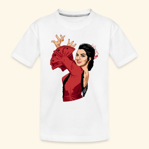 LOLA Flamenca - Camiseta orgánica premium niños