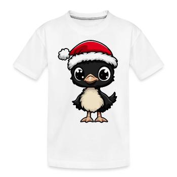 Bouquet Noël Mignon - T-shirt bio Premium Enfant - blanc - Devant