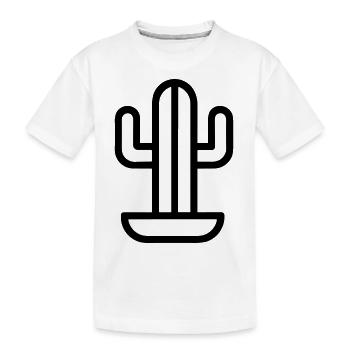 Cactus - T-shirt bio Premium Enfant - blanc - Devant
