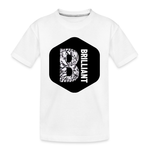 B brilliant black - Kinderen premium biologisch T-shirt