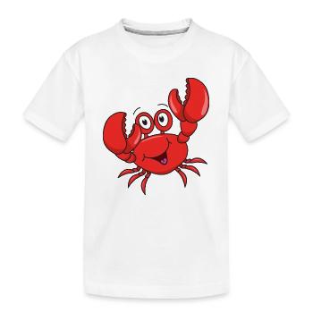 Crabe du Cancer - T-shirt bio Premium Enfant - blanc - Devant