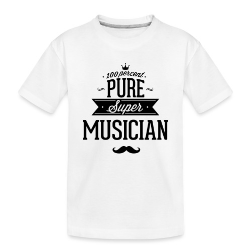 100 Prozent super Musiker - Kinder Premium Bio T-Shirt