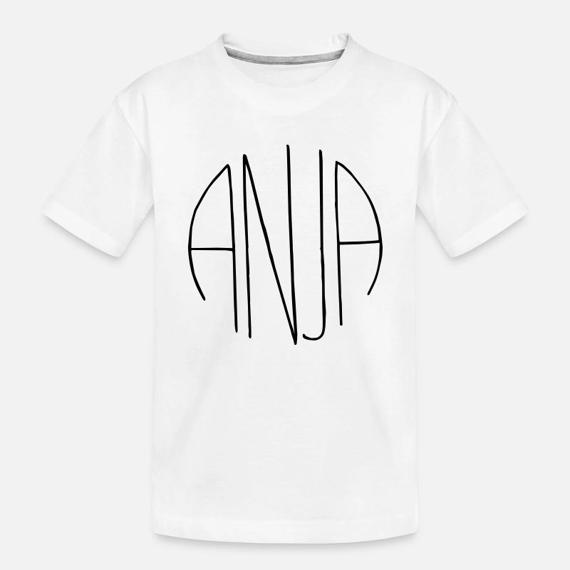 Anja Geschenk - Kinder Premium Bio T-Shirt - Weiß