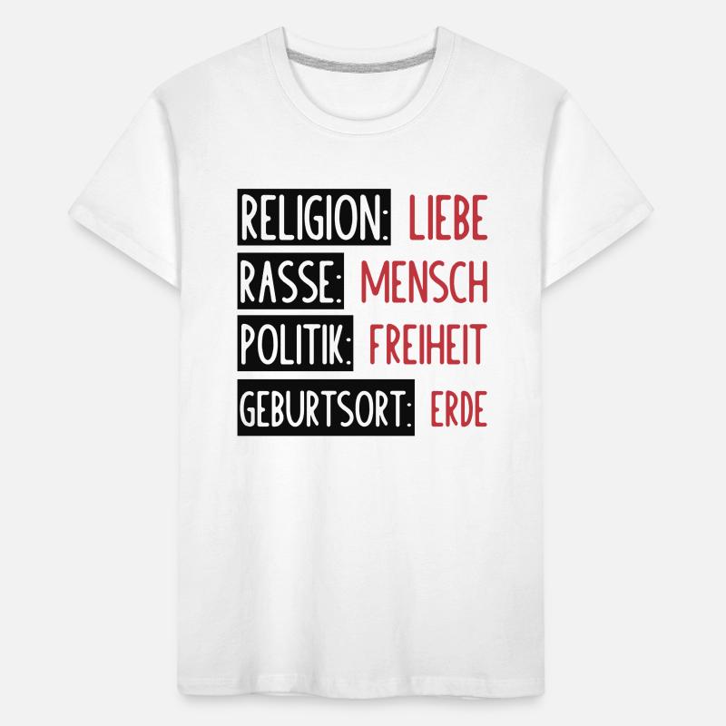 Déclaration - Pas de séparation ou de scission T-shirt bio Premium Enfant