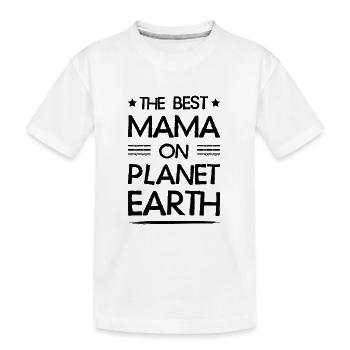 Meilleure Maman Disant Maman Maman - T-shirt bio Premium Enfant - blanc - Devant