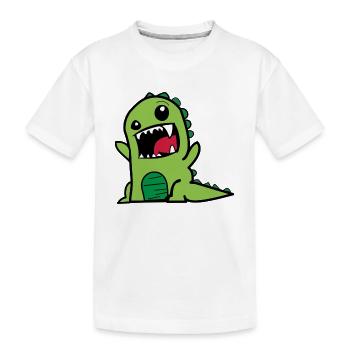 Monstres - T-shirt bio Premium Enfant - blanc - Devant
