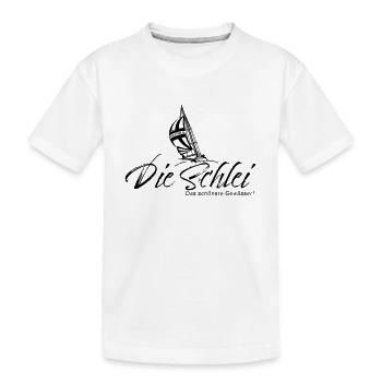 Schlei / Schleimünde Bo-Grafik - T-shirt bio Premium Enfant - blanc - Devant