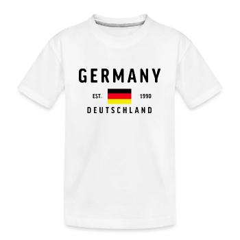 Allemagne Est 1990 Classique - T-shirt bio Premium Enfant - blanc - Devant