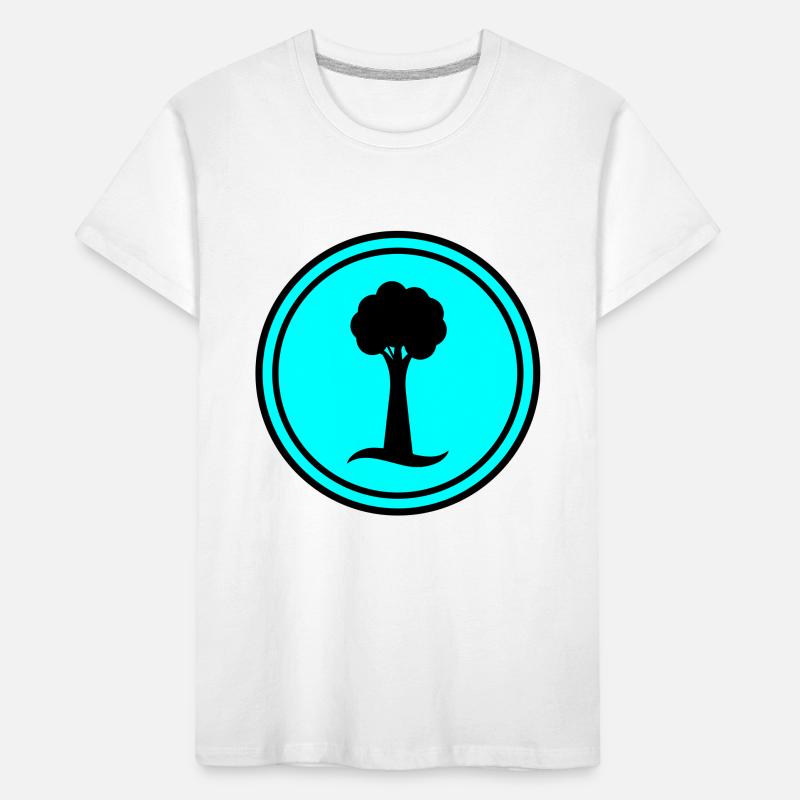 Tree icon Kids' Premium Organic T-Shirt