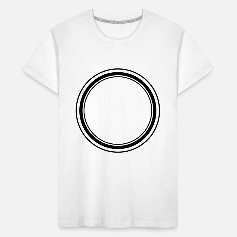 Circle Design Kids' Premium Organic T-Shirt