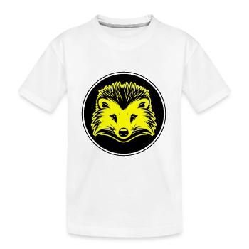 Animal hérisson - T-shirt bio Premium Enfant - blanc - Devant