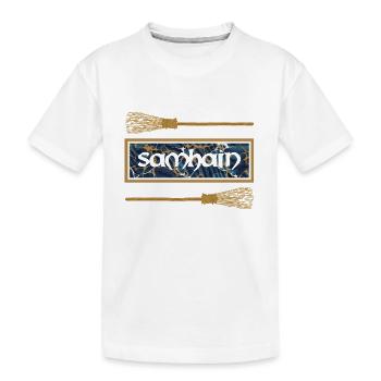 samhain e 16 - Kids' Premium Organic T-Shirt - white - Front