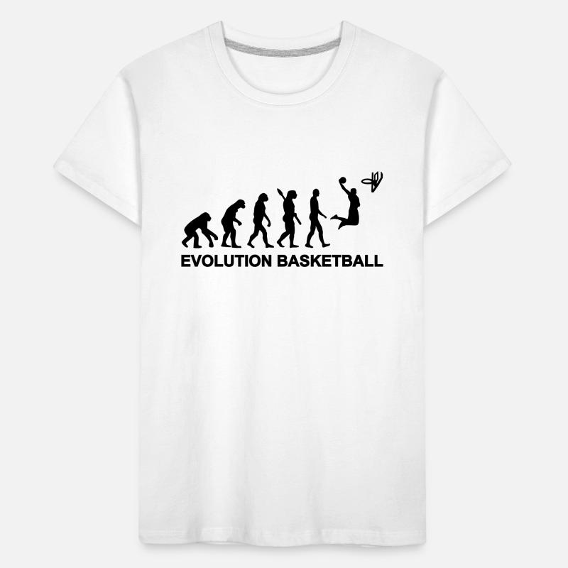 Évolution Basketball T-shirt bio Premium Enfant