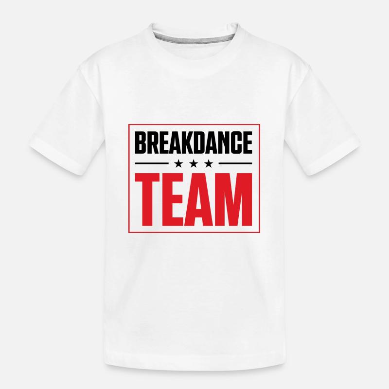 Équipe de breakdance - T-shirt bio Premium Enfant - blanc