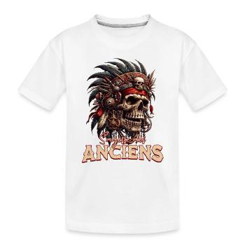 La sagesse des anciens - T-shirt bio Premium Enfant - blanc - Devant