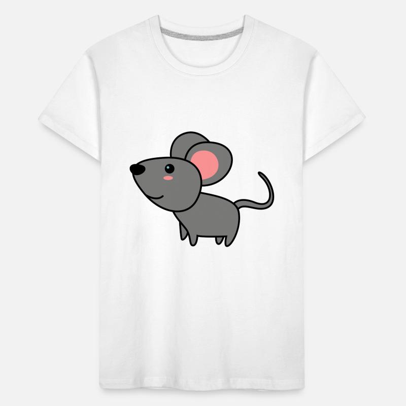 Mouse Comic Animal Kids' Premium Organic T-Shirt