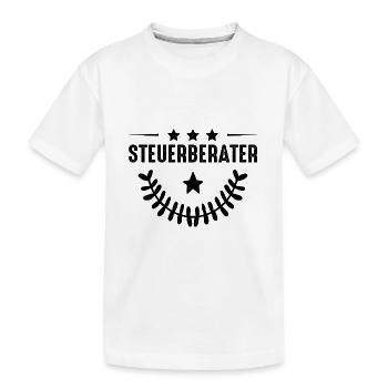 Tax consultant profession - Kids' Premium Organic T-Shirt - white - Front