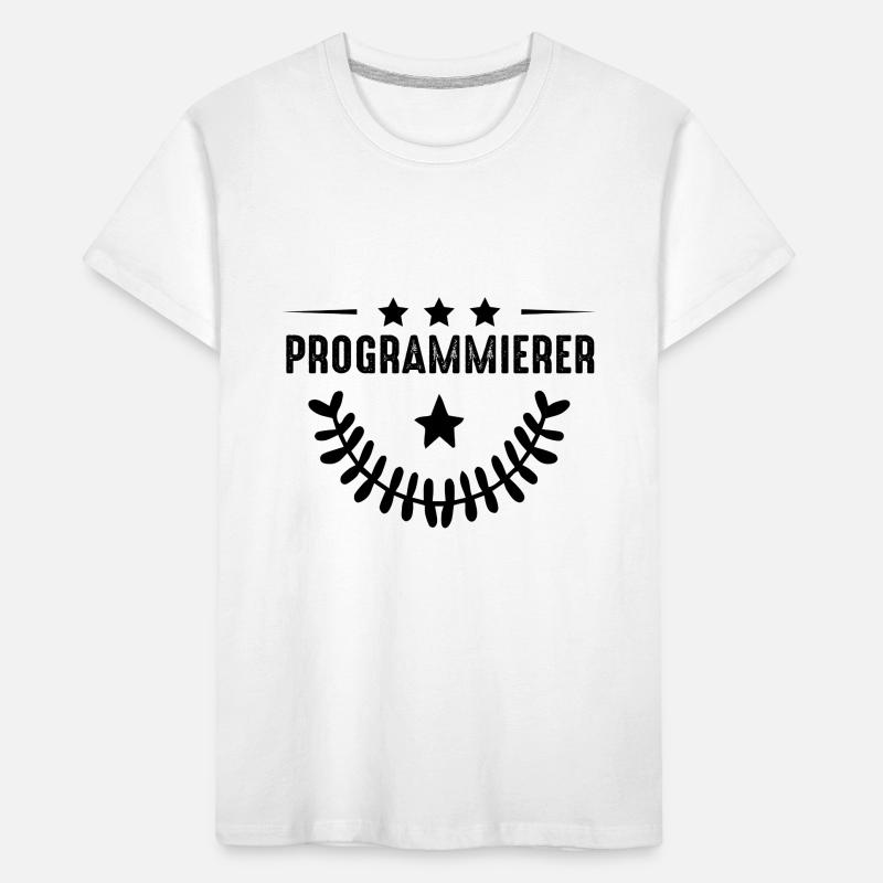 Programmierer Beruf Kinder Premium Bio T-Shirt