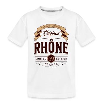 Département 69 Département Du Rhône France - T-shirt bio Premium Enfant - blanc - Devant