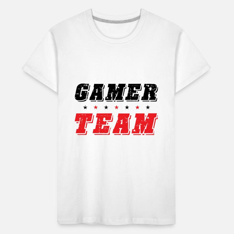 Équipe de joueurs T-shirt bio Premium Enfant