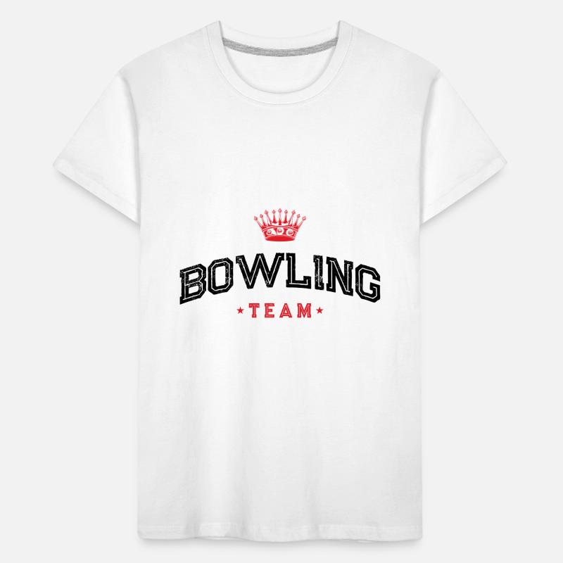 Équipe de bowling T-shirt bio Premium Enfant