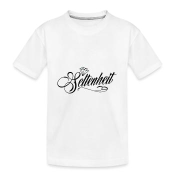 Seltenheit Diamant - Kinder Premium Bio T-Shirt - Weiß - Vorne