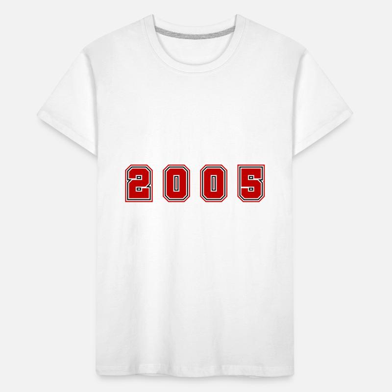 2005 Year Number Kids' Premium Organic T-Shirt