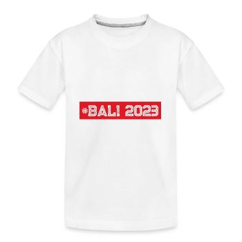 Bali 2023 - T-shirt bio Premium Enfant - blanc - Devant