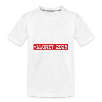 Lloret de Mar 2023 - T-shirt bio Premium Enfant - blanc - Devant