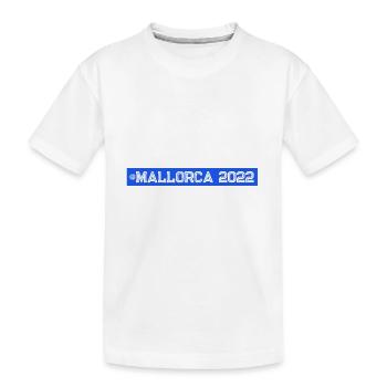 Mallorca 2022 - Kids' Premium Organic T-Shirt - white - Front