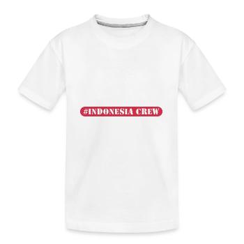 Indonésie Équipage - T-shirt bio Premium Enfant - blanc - Devant