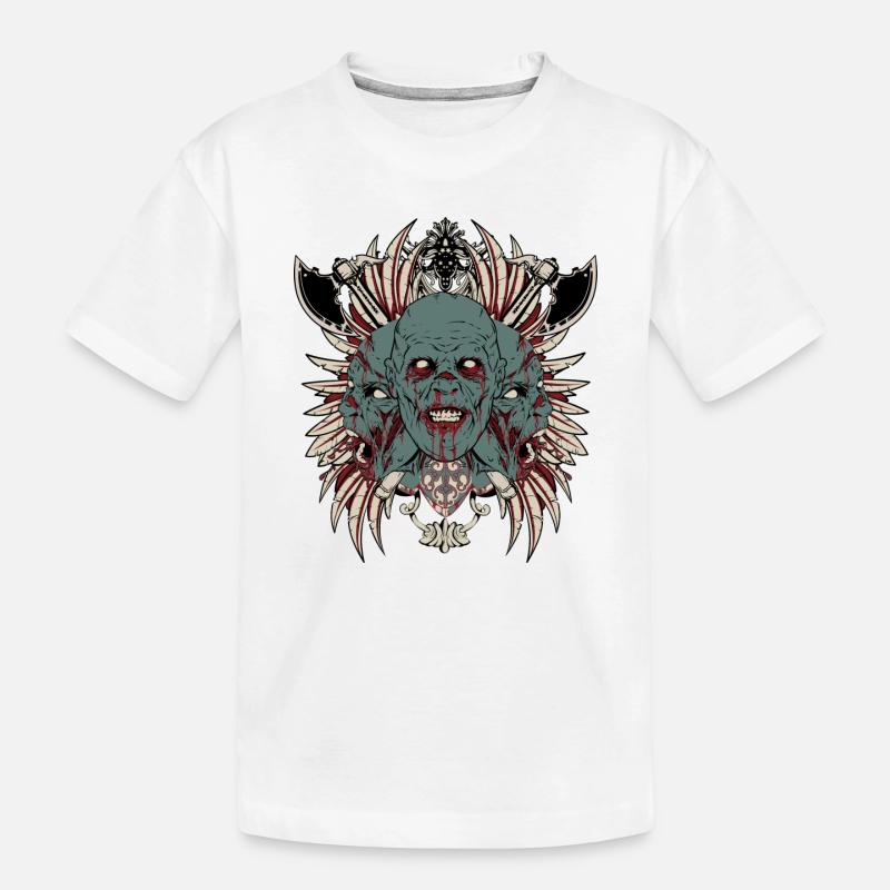 zombies - Kinder Premium Bio T-Shirt - Weiß