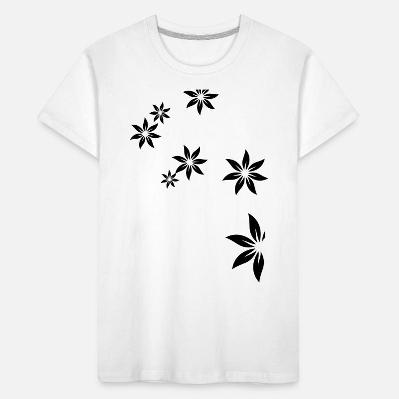 Fleurs, déco, fleur T-shirt bio Premium Enfant