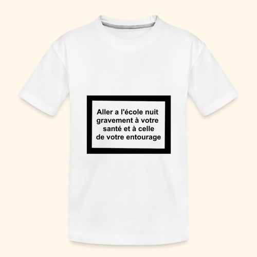 L'école tue - T-shirt bio Premium Enfant