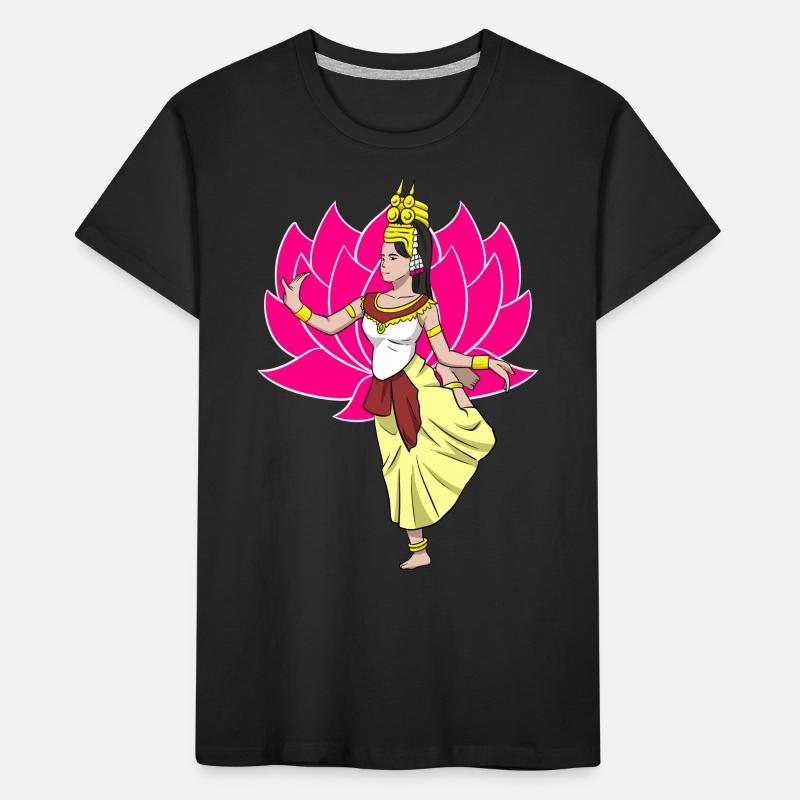 Cambodia Tradition Dance Khmer Apsara I Gift Kids' Premium Organic T-Shirt