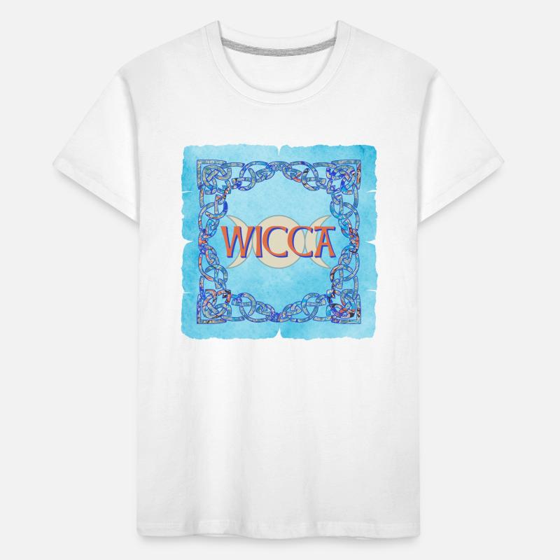 Celtic frame Wicca E 238 Kids' Premium Organic T-Shirt
