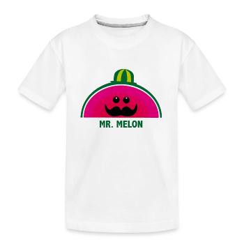 Mr. Melon - T-shirt bio Premium Enfant - blanc - Devant