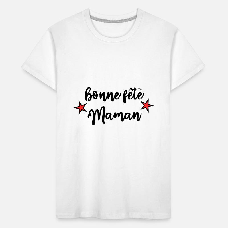 MUTTERTAG. SCHÖNEN MUTTERTAG. MAMA Kinder Premium Bio T-Shirt