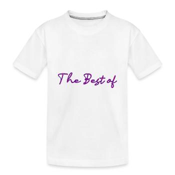 MAÎTRESSE. MAITRE. MERCI. MERCI MAÎTRESSE. MAITRE - T-shirt bio Premium Enfant - blanc - Devant