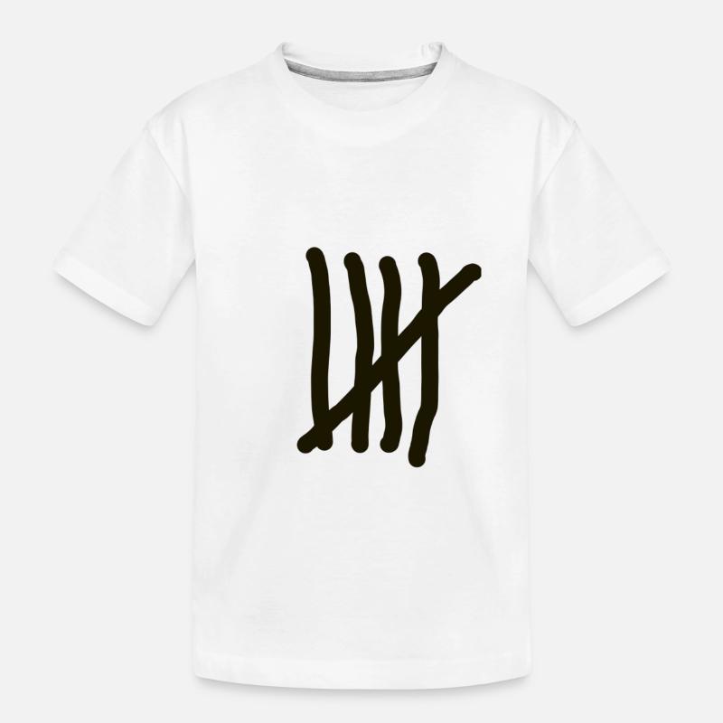 cinq - T-shirt bio Premium Enfant - blanc