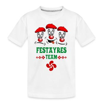 Festayres du Sud-Ouest - T-shirt bio Premium Enfant - blanc - Devant