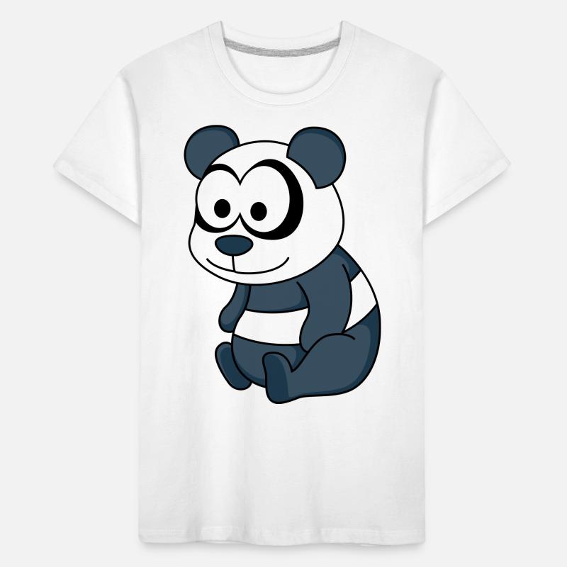 Panda Comic Tier Kinder Premium Bio T-Shirt