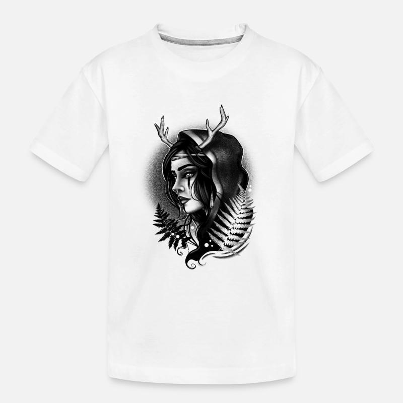 Déesse slave - T-shirt bio Premium Enfant - blanc
