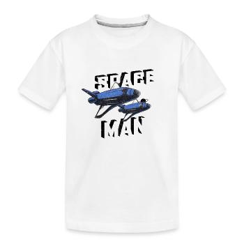 L’HOMME DE L’ESPACE - T-shirt bio Premium Enfant - blanc - Devant